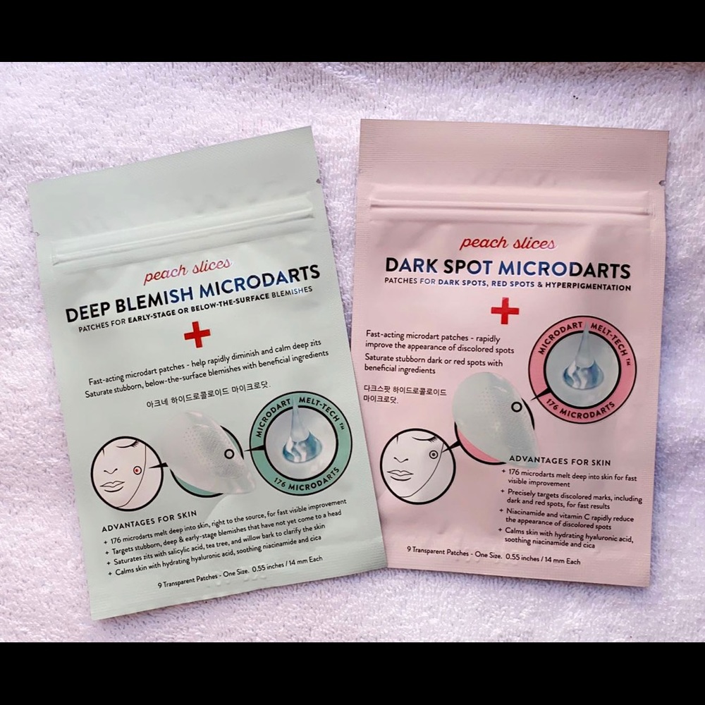 Peach Slices Microdarts - for Dark Spots & Blemish